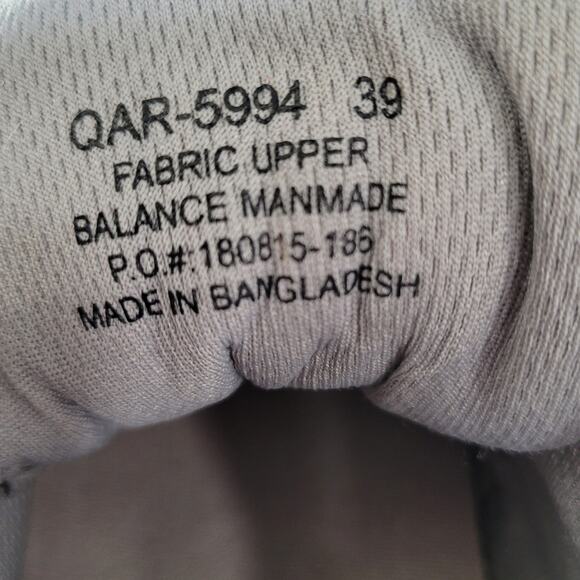 Traq by Alegria Qarma Sneaker In Wild Child Black and White Walking Snea… - Picture 12 of 15